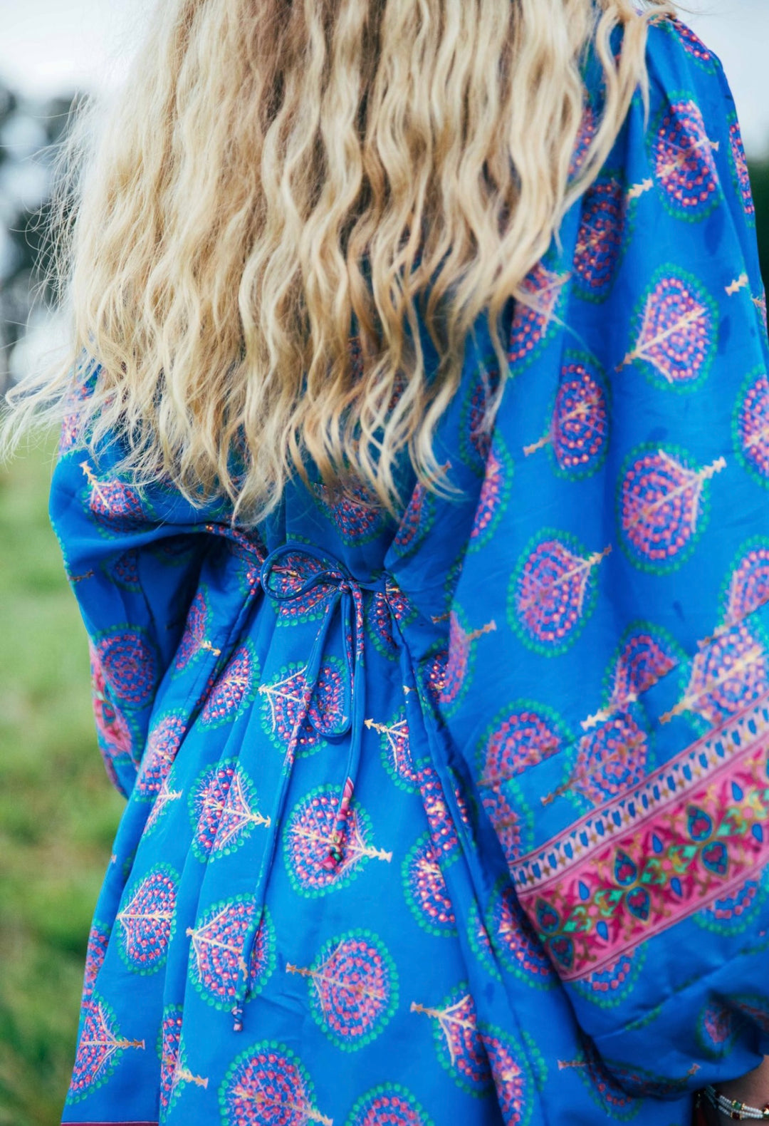 Juno blouse ~ Blue bodhi