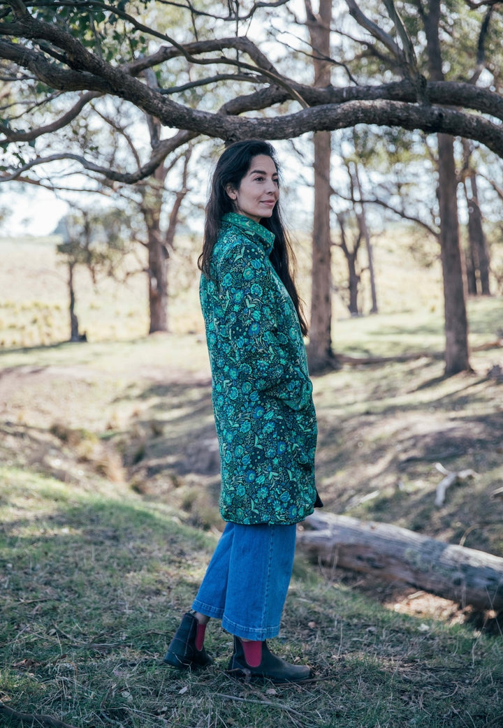 Flower Bomb Jacket ~ Emerald