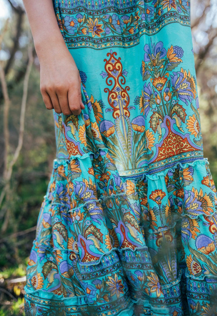 Dulcie Dress ~ Peacock