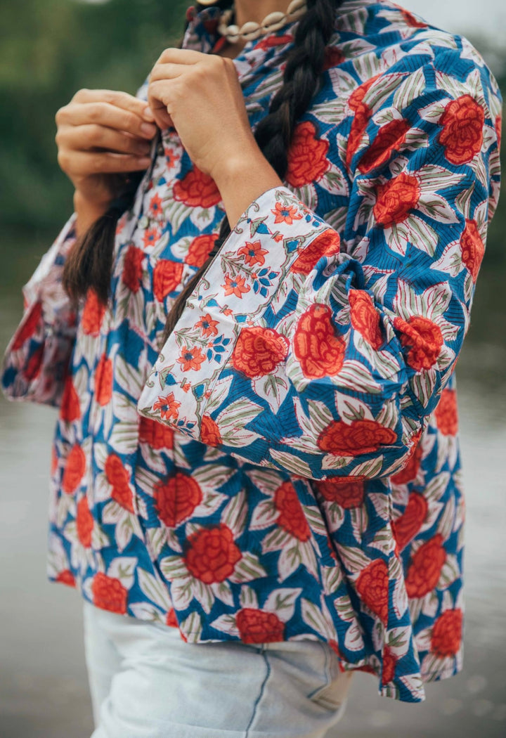 Jasmine Blouse ~ Blue