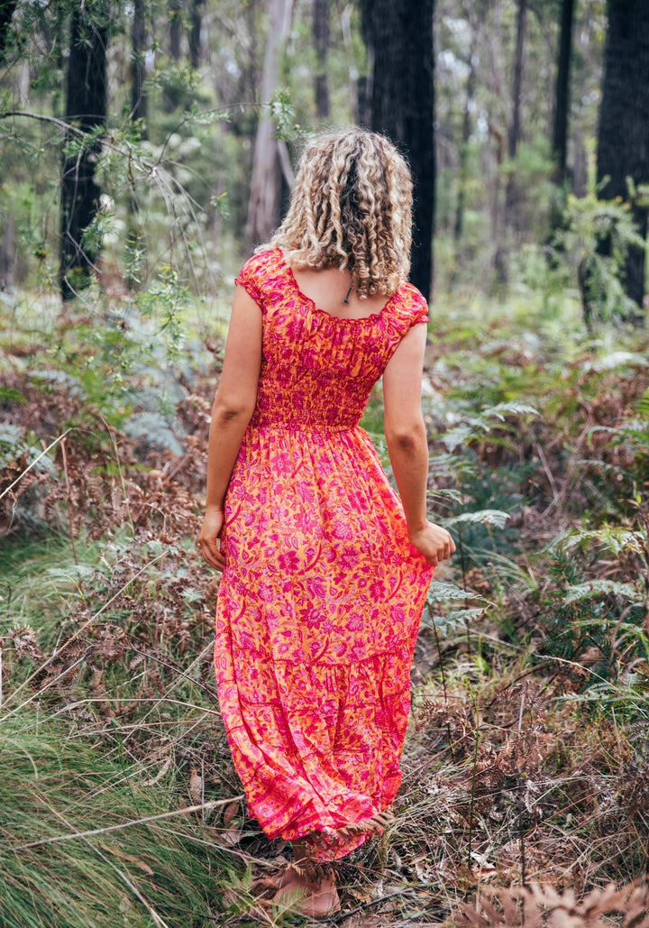 Dulcie Dress ~ Tangerine