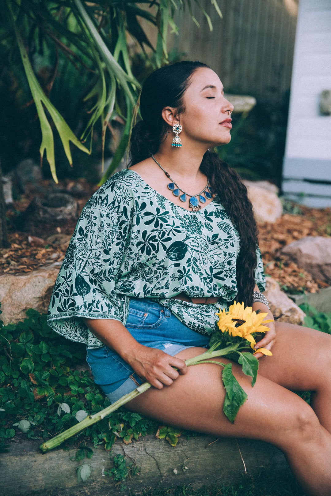 Mimi Blouse ~ Sage Green