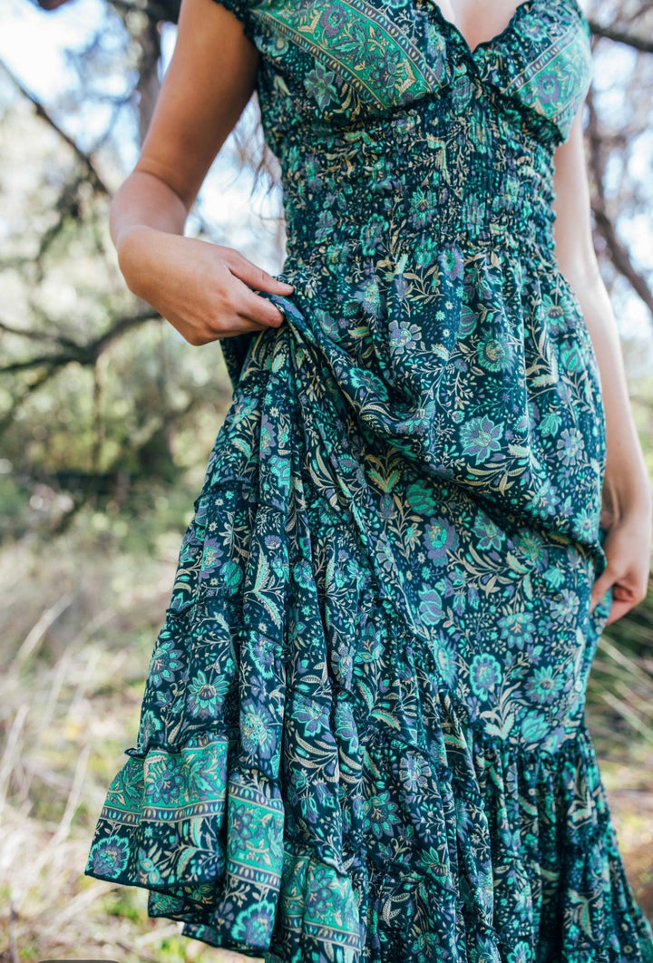 Dulcie Dress ~ Emerald