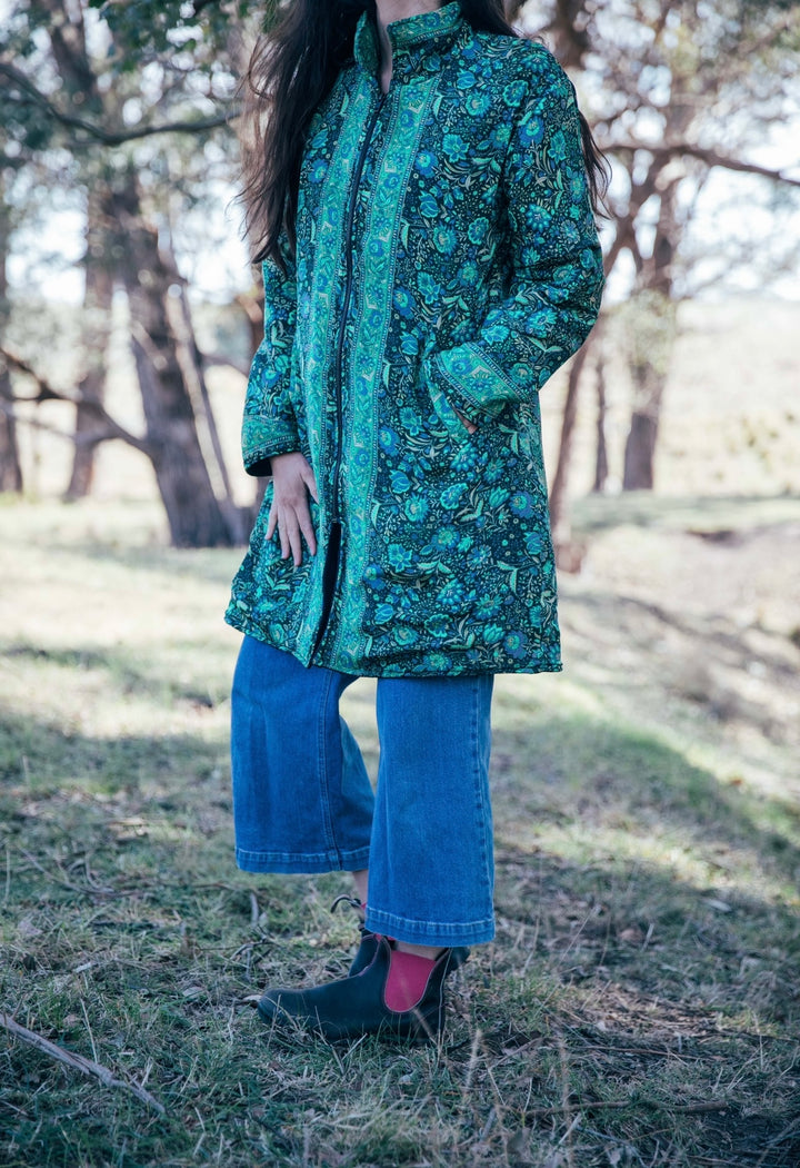 Flower Bomb Jacket ~ Emerald