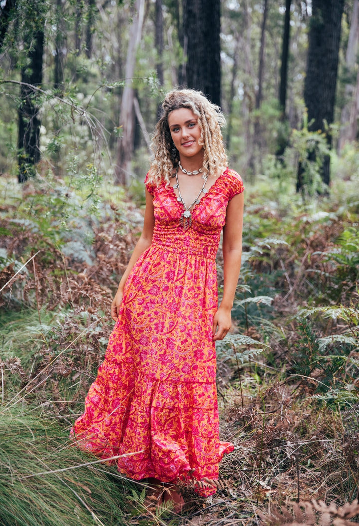 Dulcie Dress ~ Tangerine