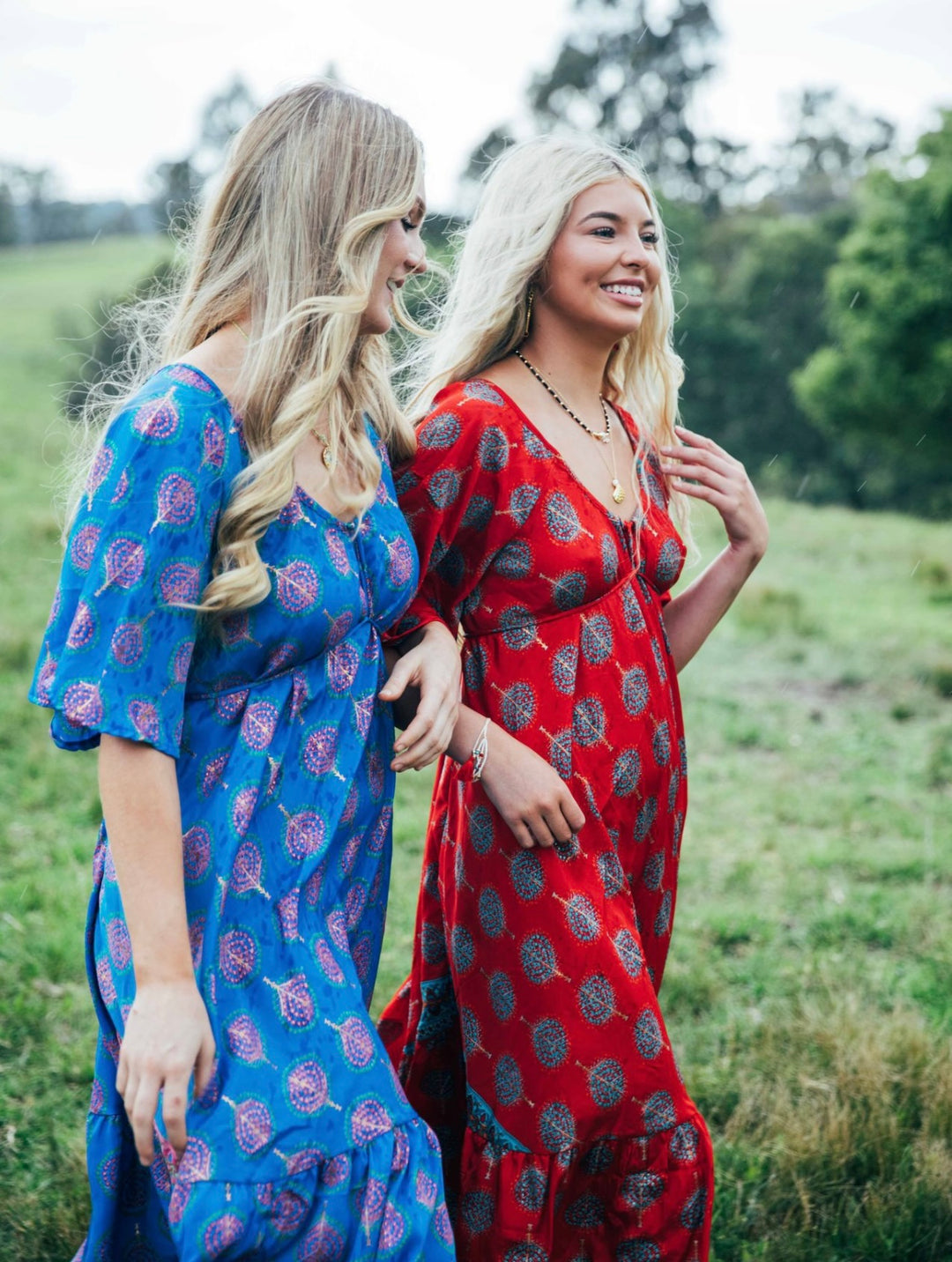 Sunflower Dress ~ Red Bodhi