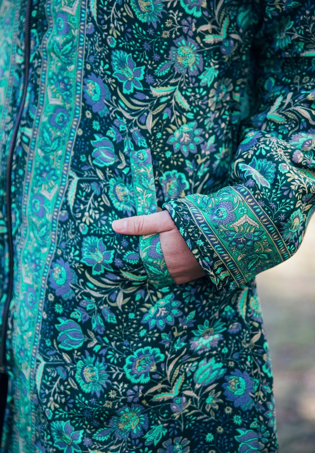 Flower Bomb Jacket ~ Emerald