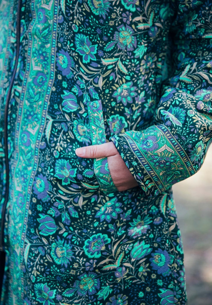 Flower Bomb Jacket ~ Emerald