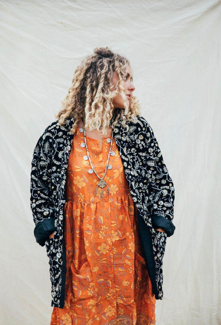 Coco Dress ~ Tangerine