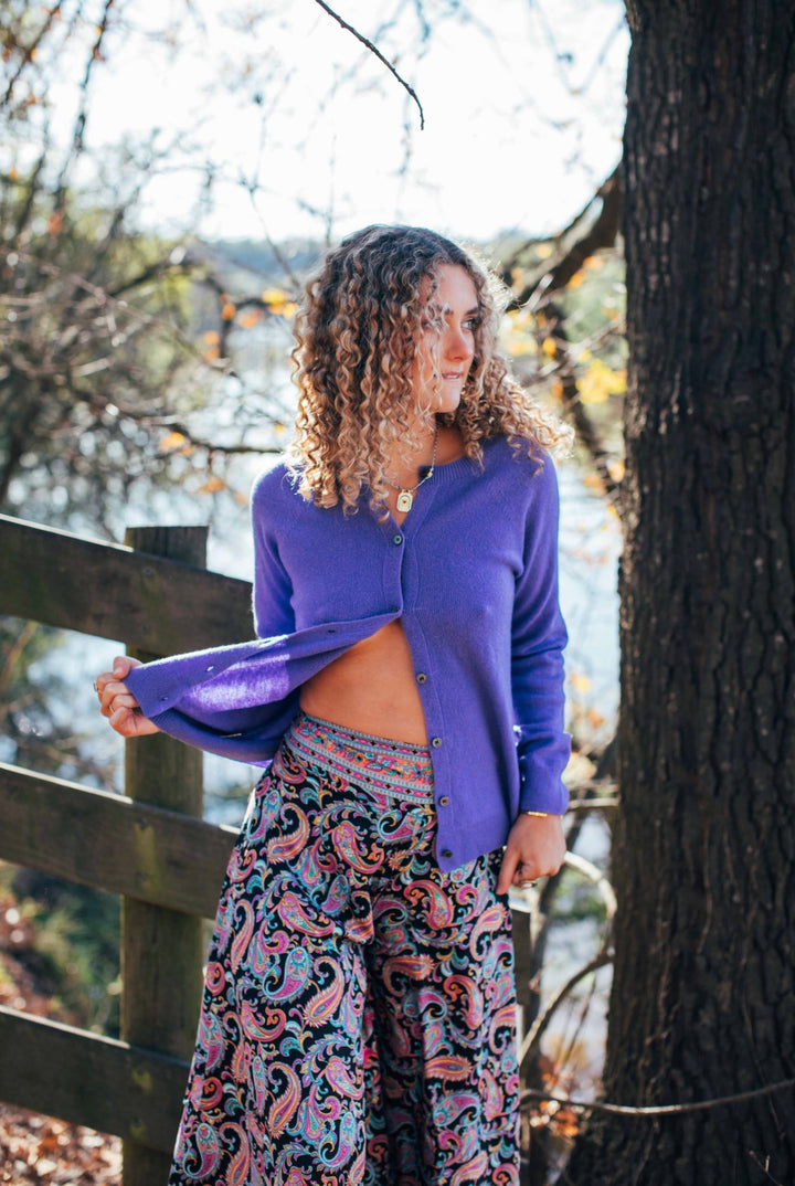 Rosa Pants ~ Noir Paisley