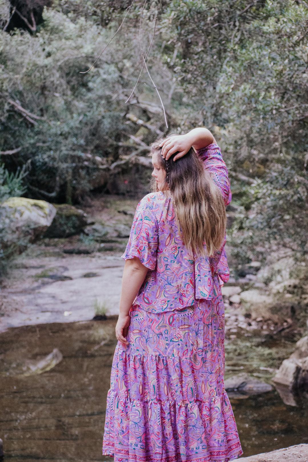 Sunflower Top ~ Lavender