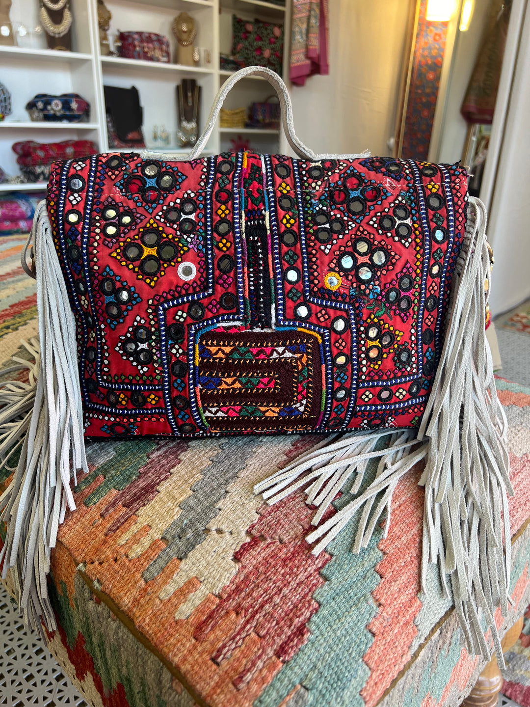 Antique Saffron Satchel