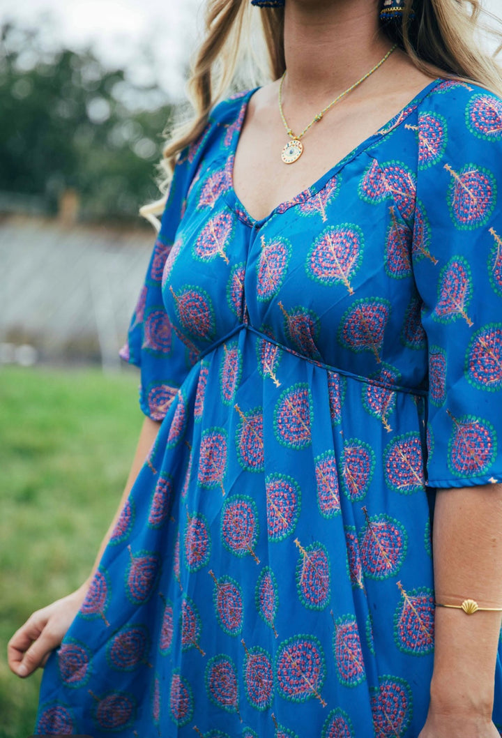Sunflower Dress ~ Blue Bodhi