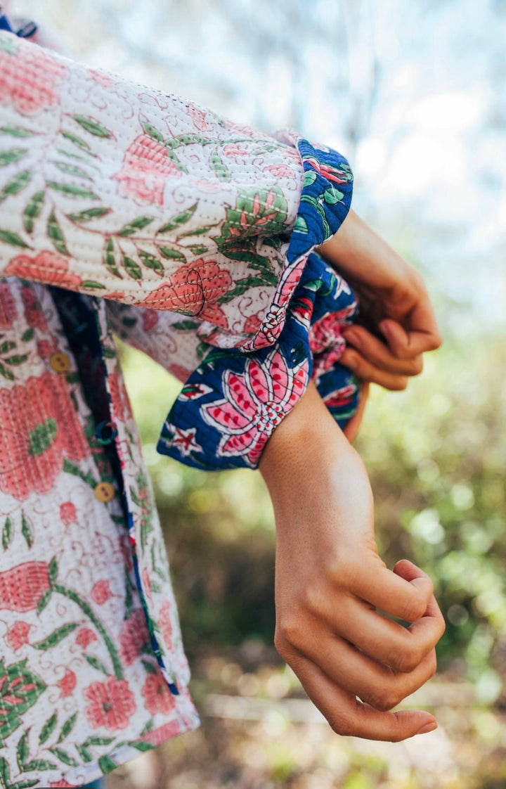 Violet reversible Jacket - Navy