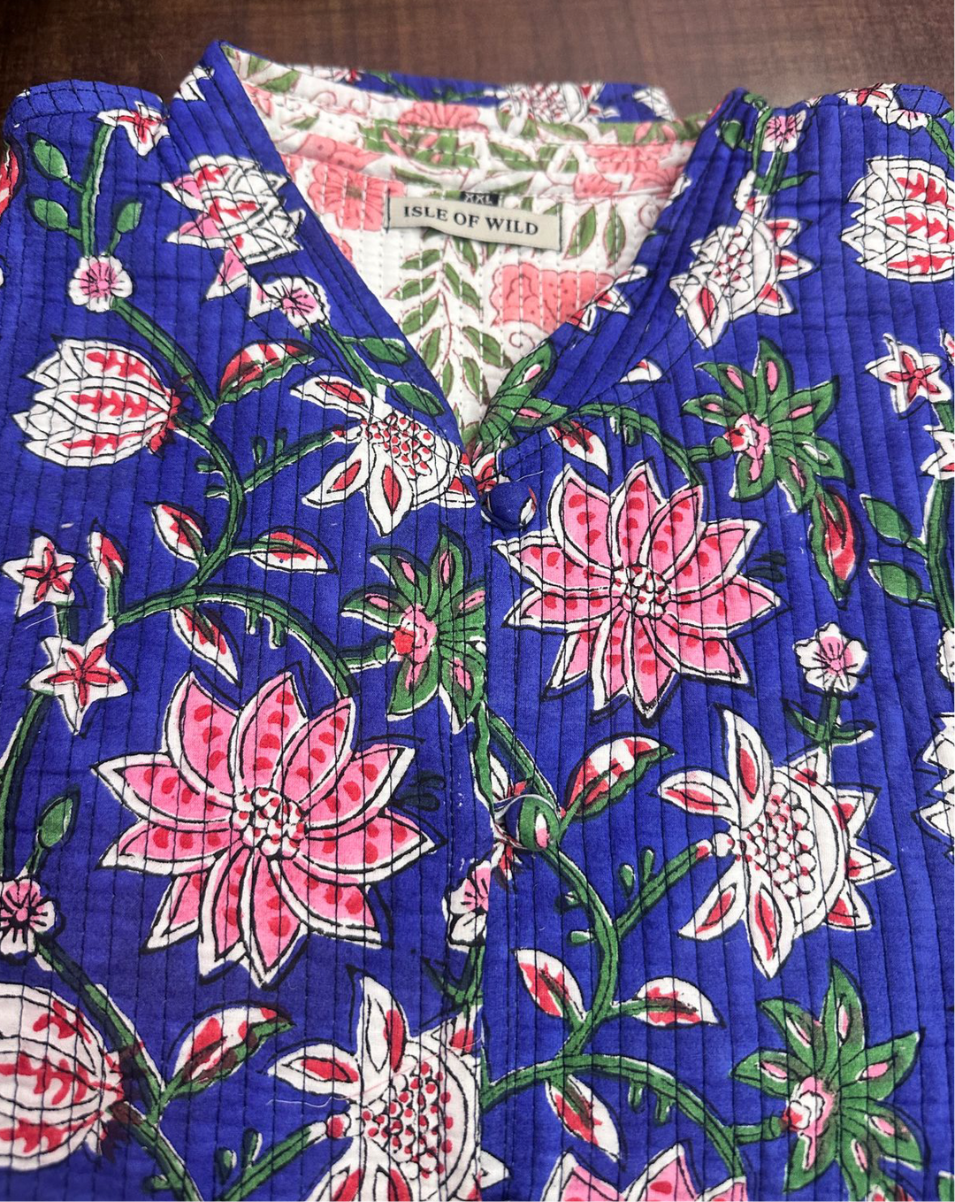 Violet reversible Jacket - Navy