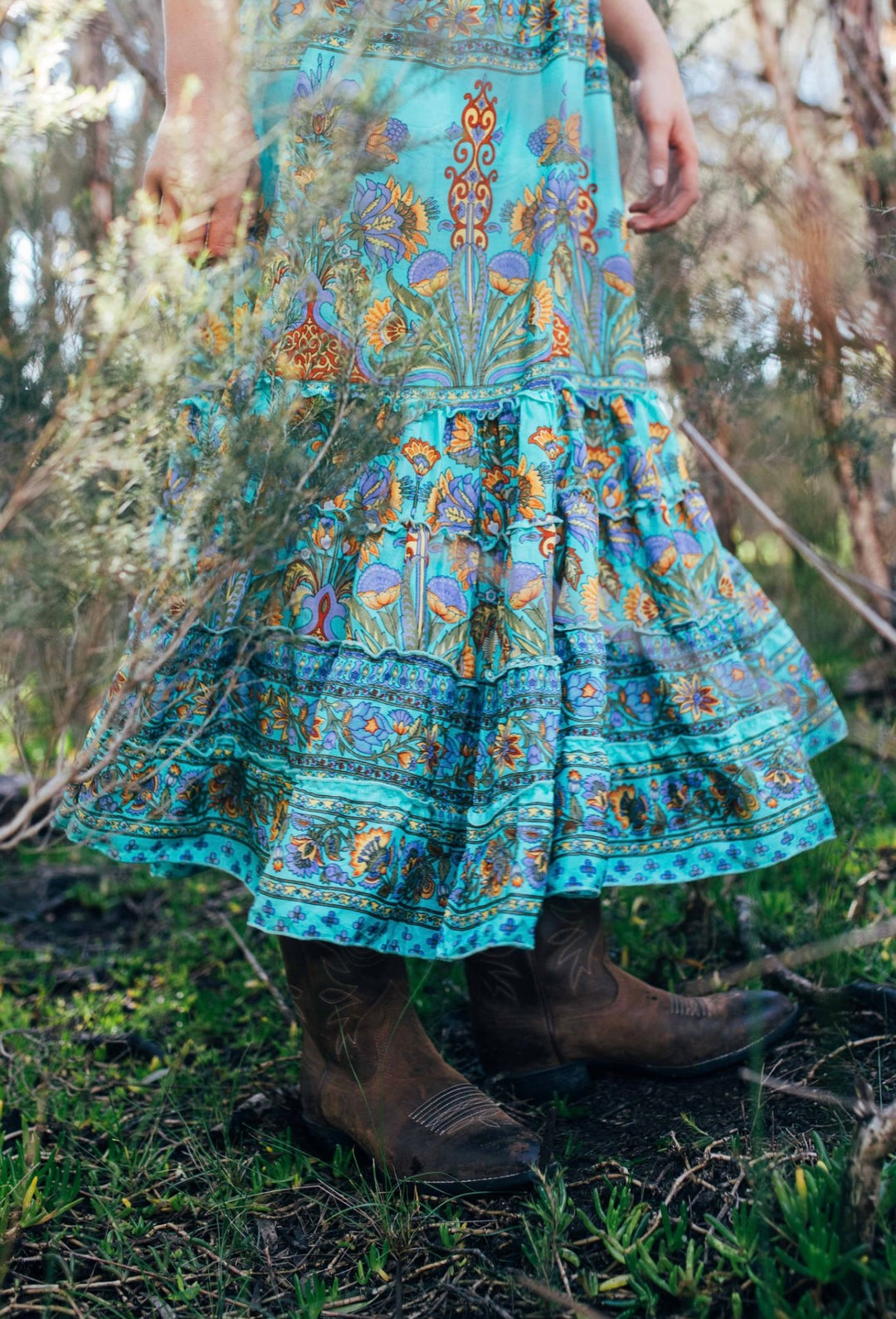 Dulcie Dress ~ Peacock