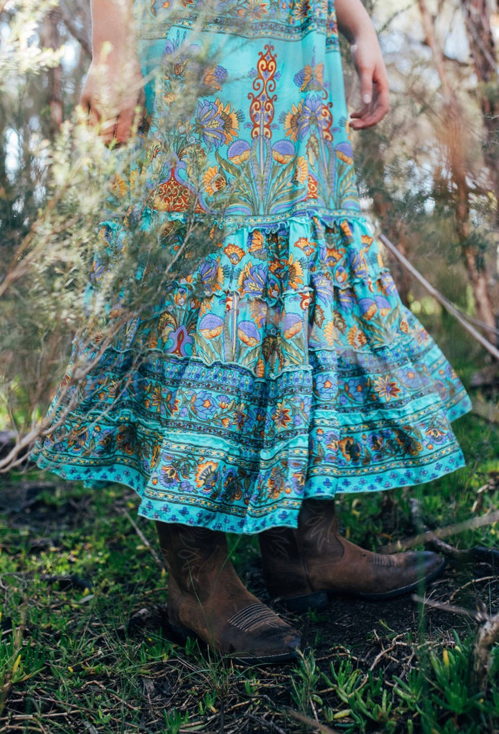 Dulcie Dress ~ Peacock