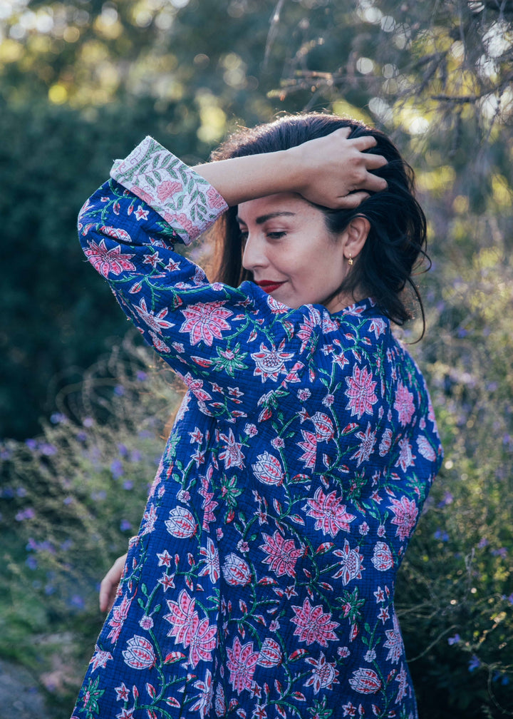 Violet reversible Jacket - Navy