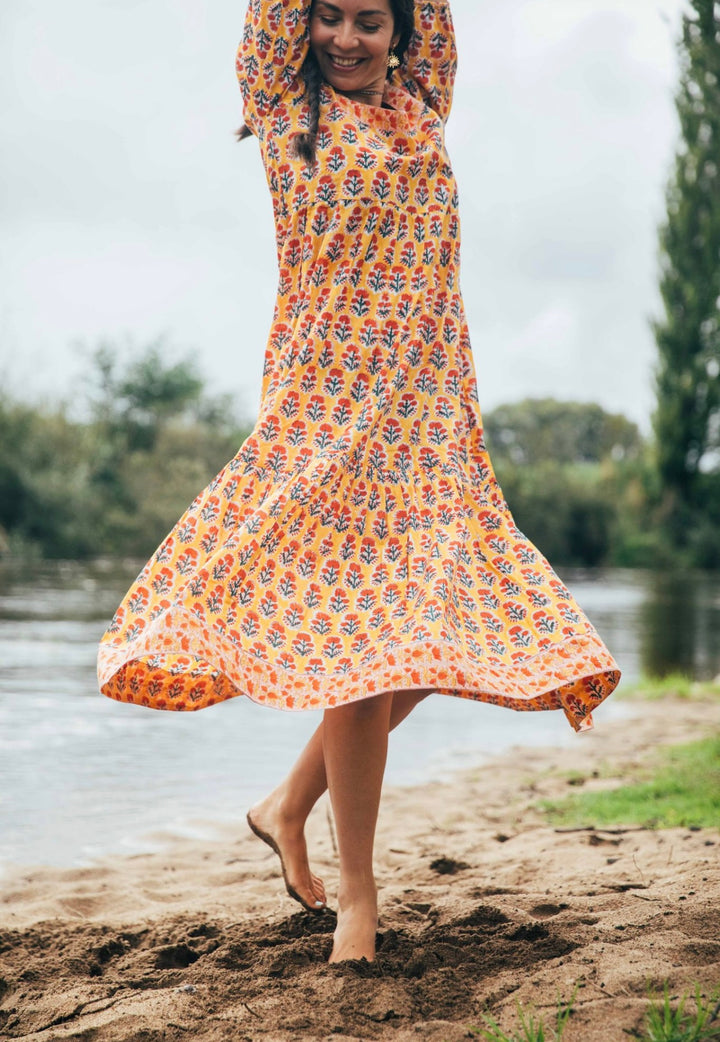 Blossom Dress ~ Marigold