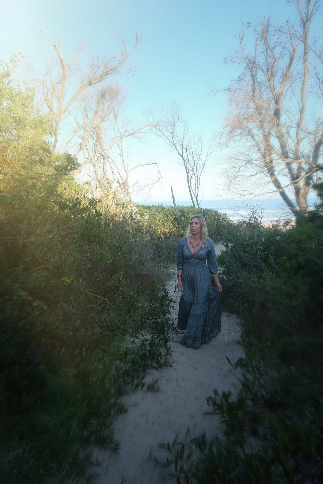 Valentina Dress ~ Navy