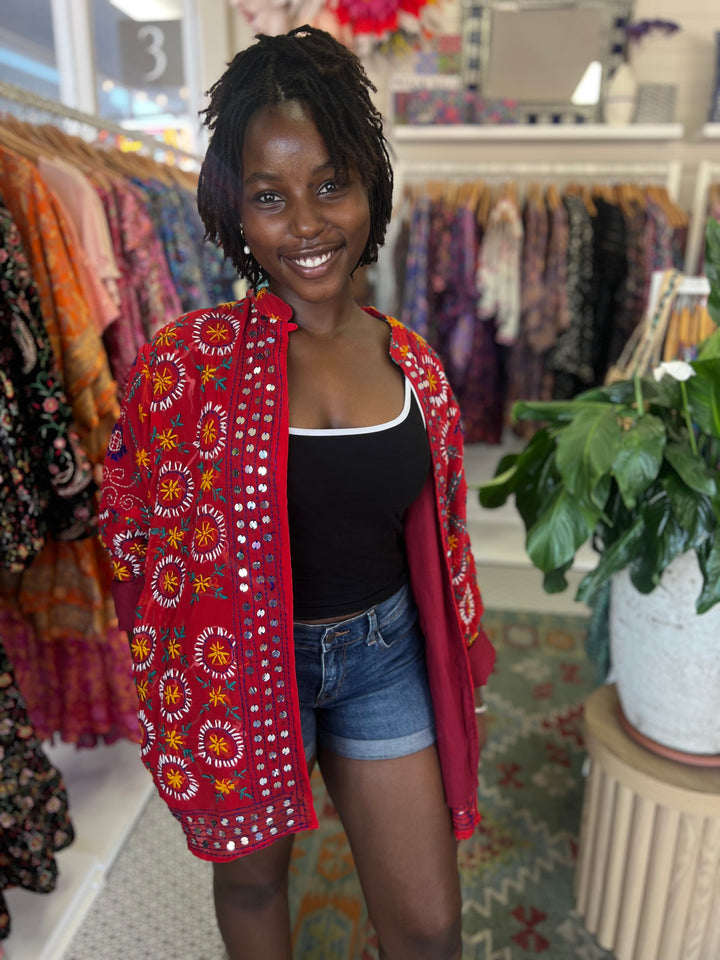 Lassanai Jacket ~ Red