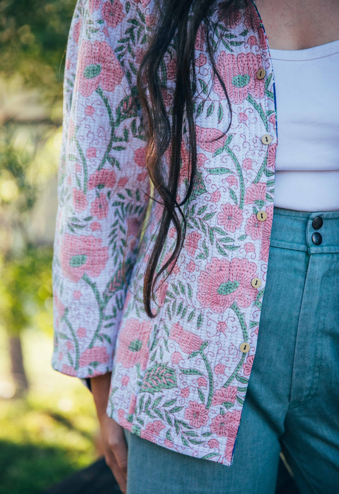 Violet reversible Jacket - Navy