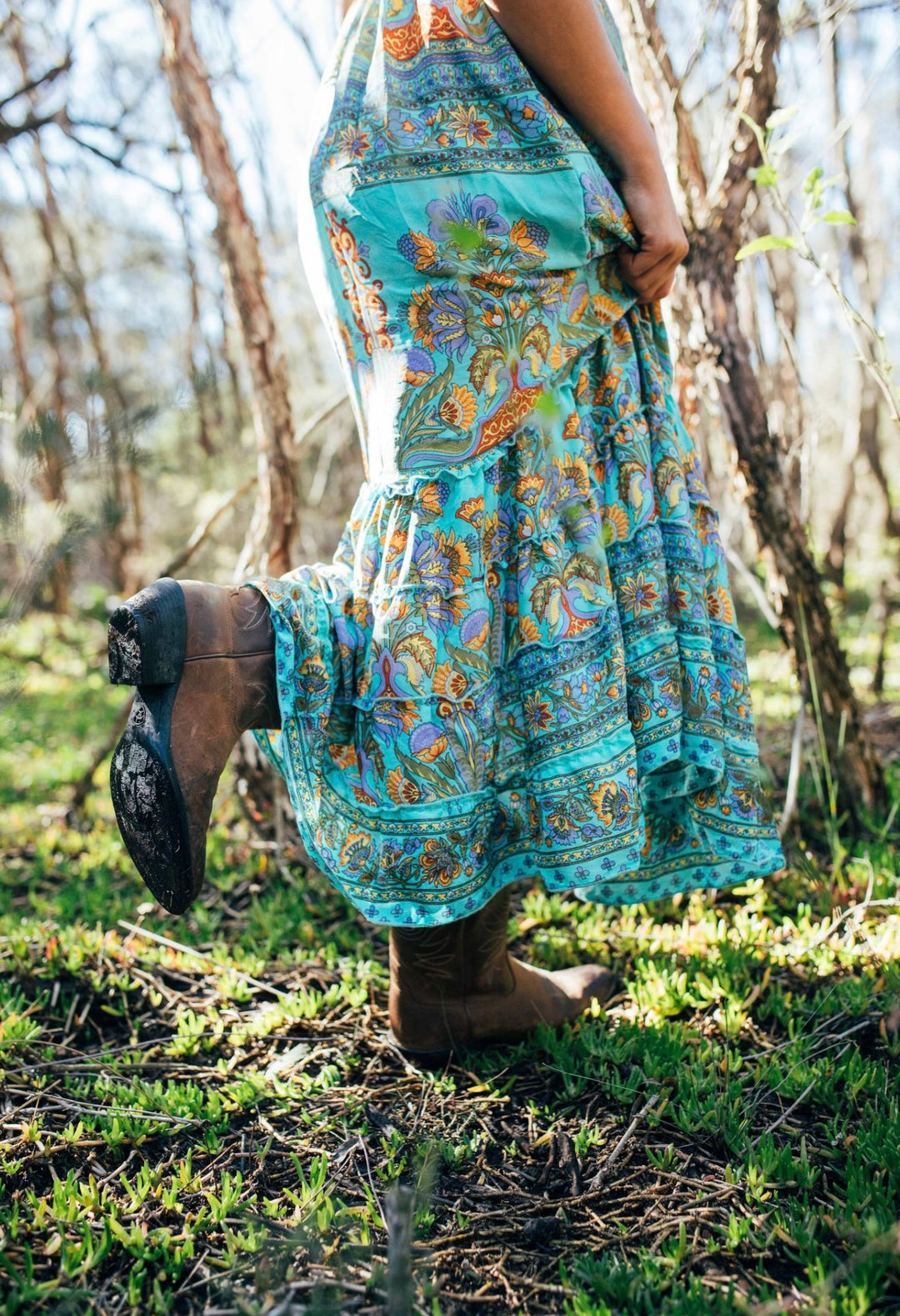 Dulcie Dress ~ Peacock