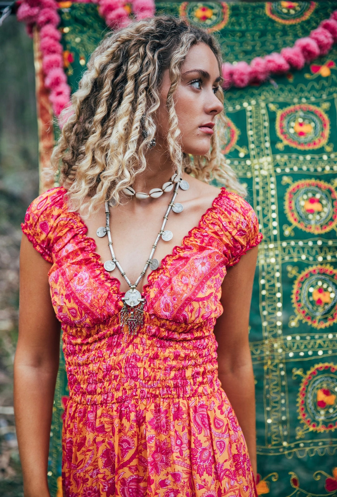 Dulcie Dress ~ Tangerine