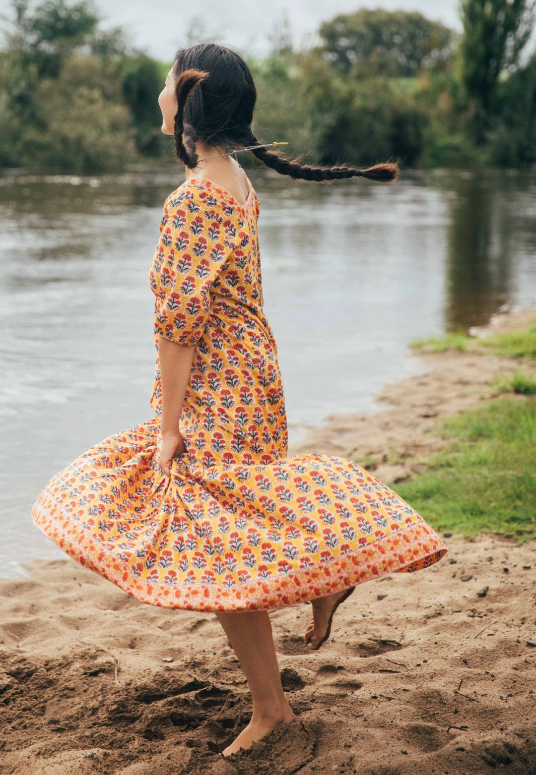 Blossom Dress ~ Marigold