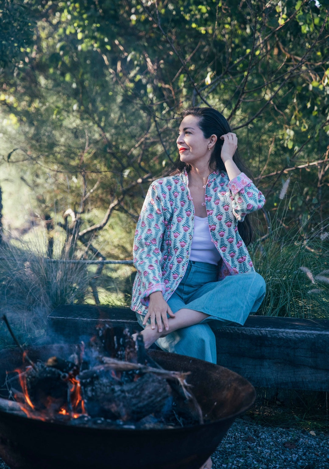 Violet reversible Jacket - Rose