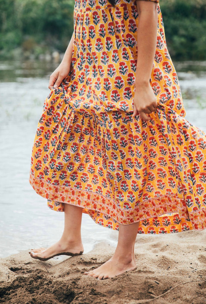 Blossom Dress ~ Marigold
