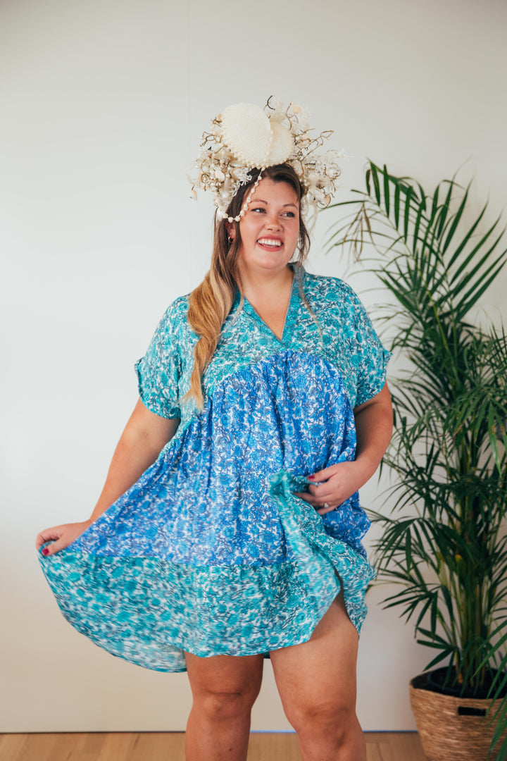 Tessa Dress ~ Blue