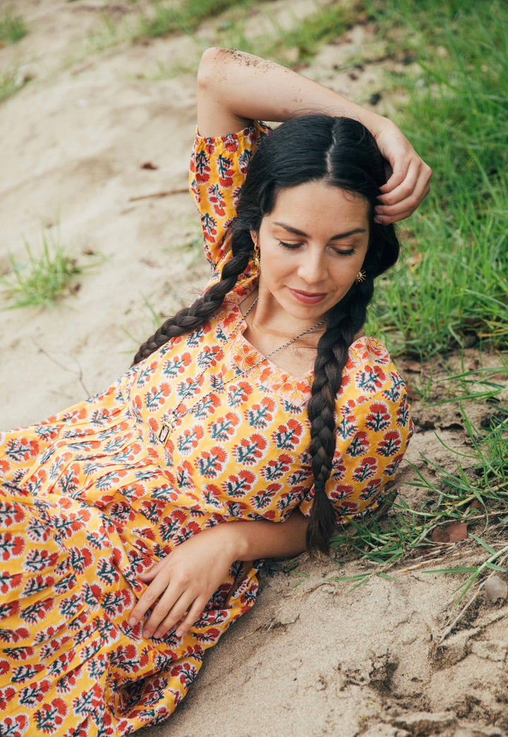 Blossom Dress ~ Marigold