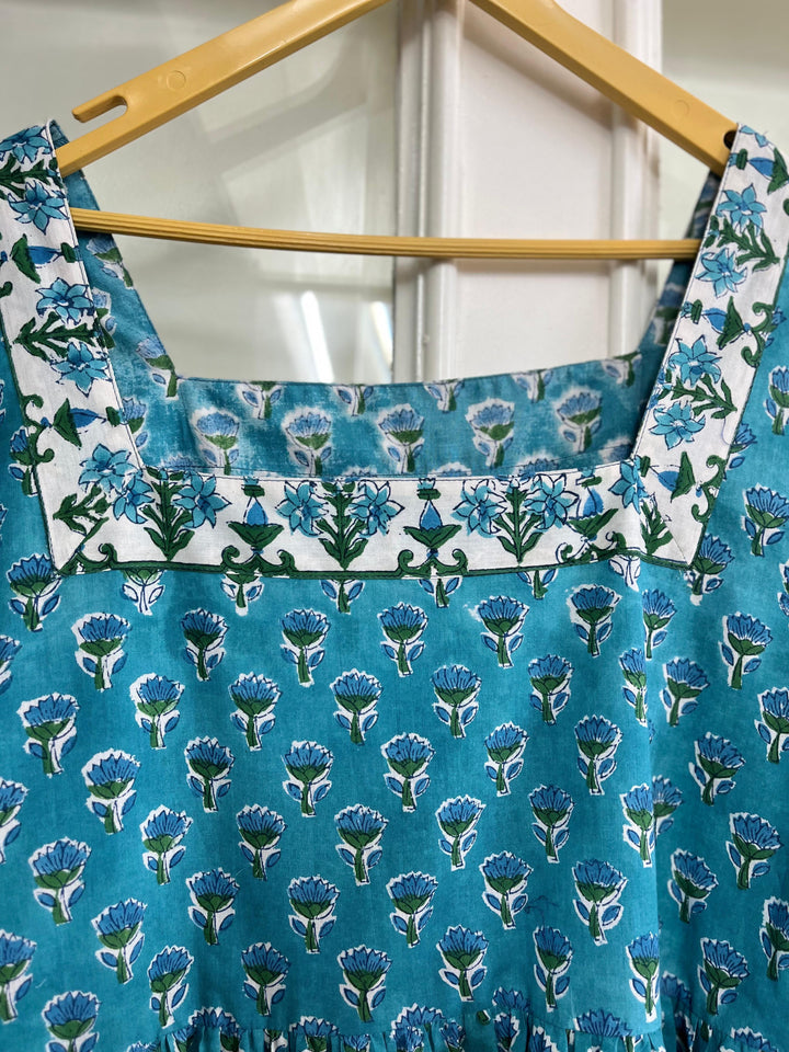 Blossom Dress ~ Teal