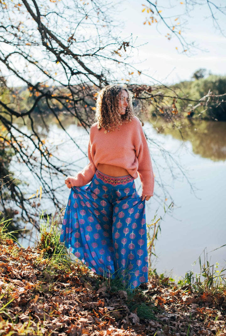 Rosa Pants ~ Blue Bodhi