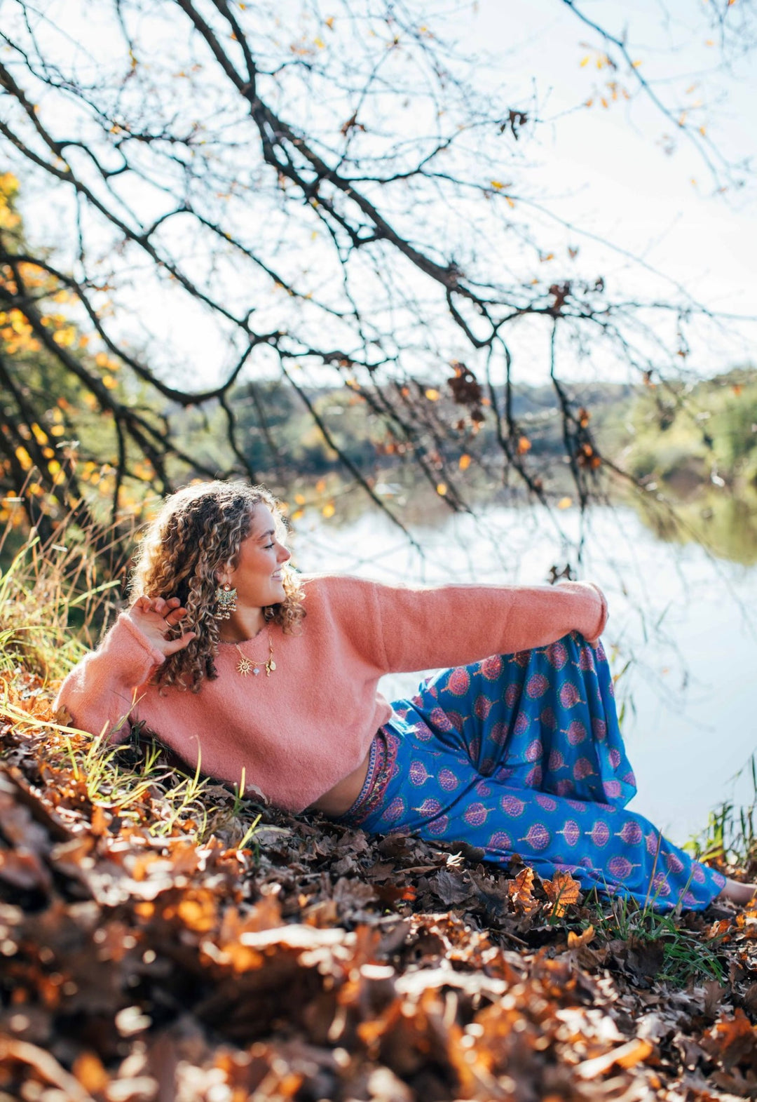 Rosa Pants ~ Blue Bodhi