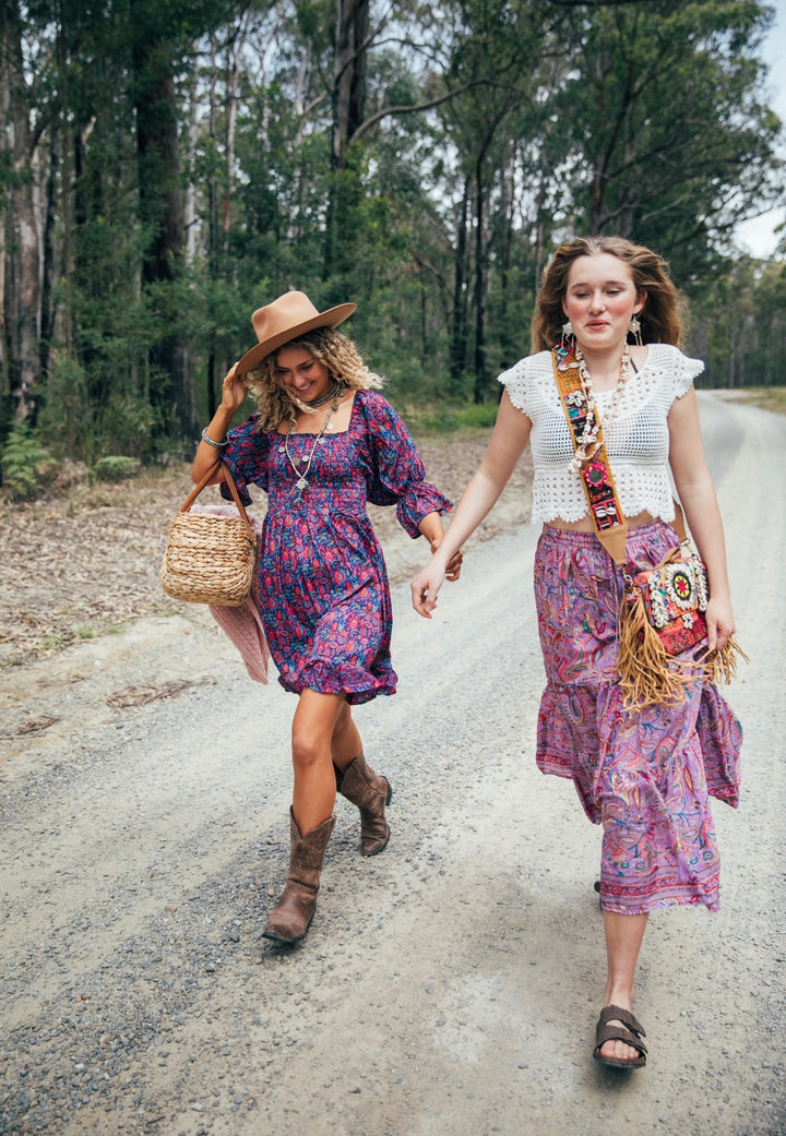 Crochet mama tank ~ Vanilla