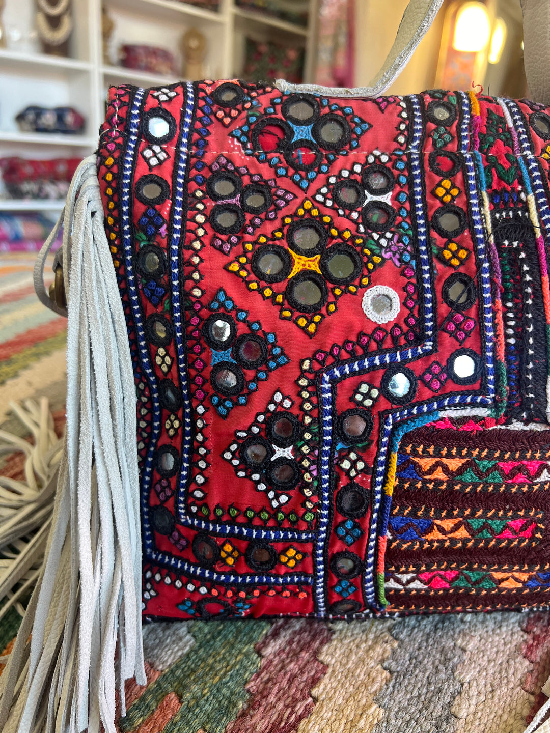 Antique Saffron Satchel