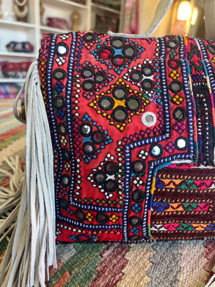 Antique Saffron Satchel