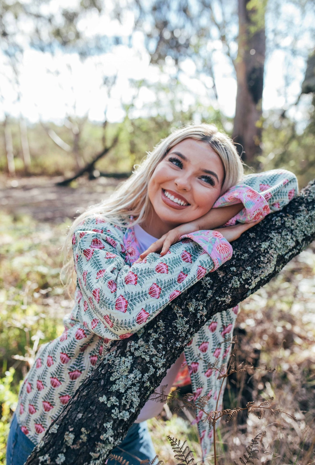 Violet reversible Jacket - Rose