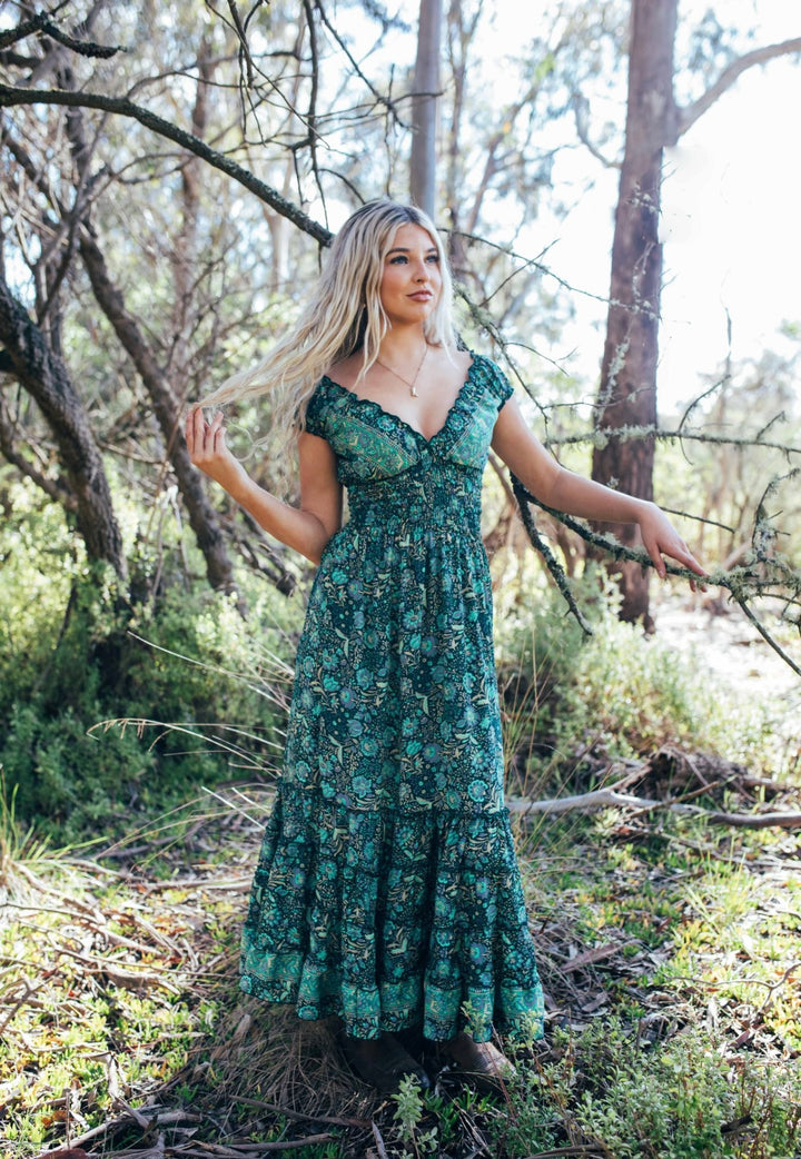 Dulcie Dress ~ Emerald