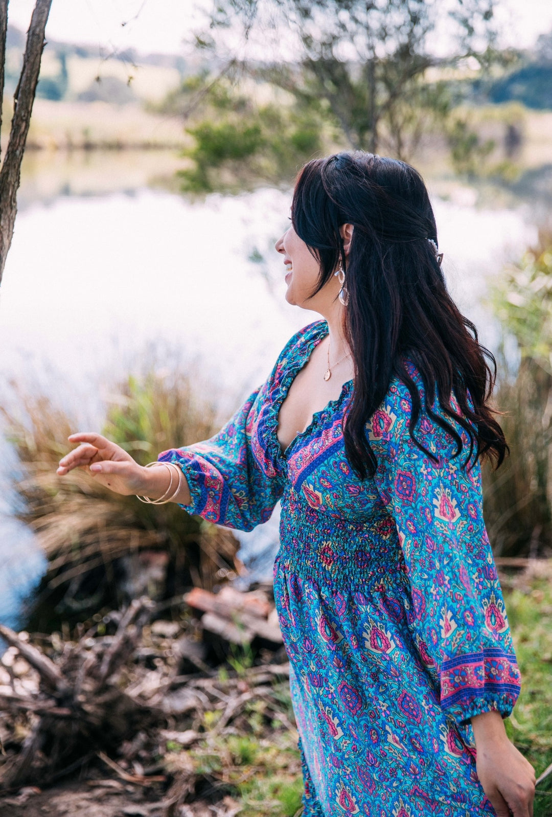 Valentina Dress ~ Turquoise