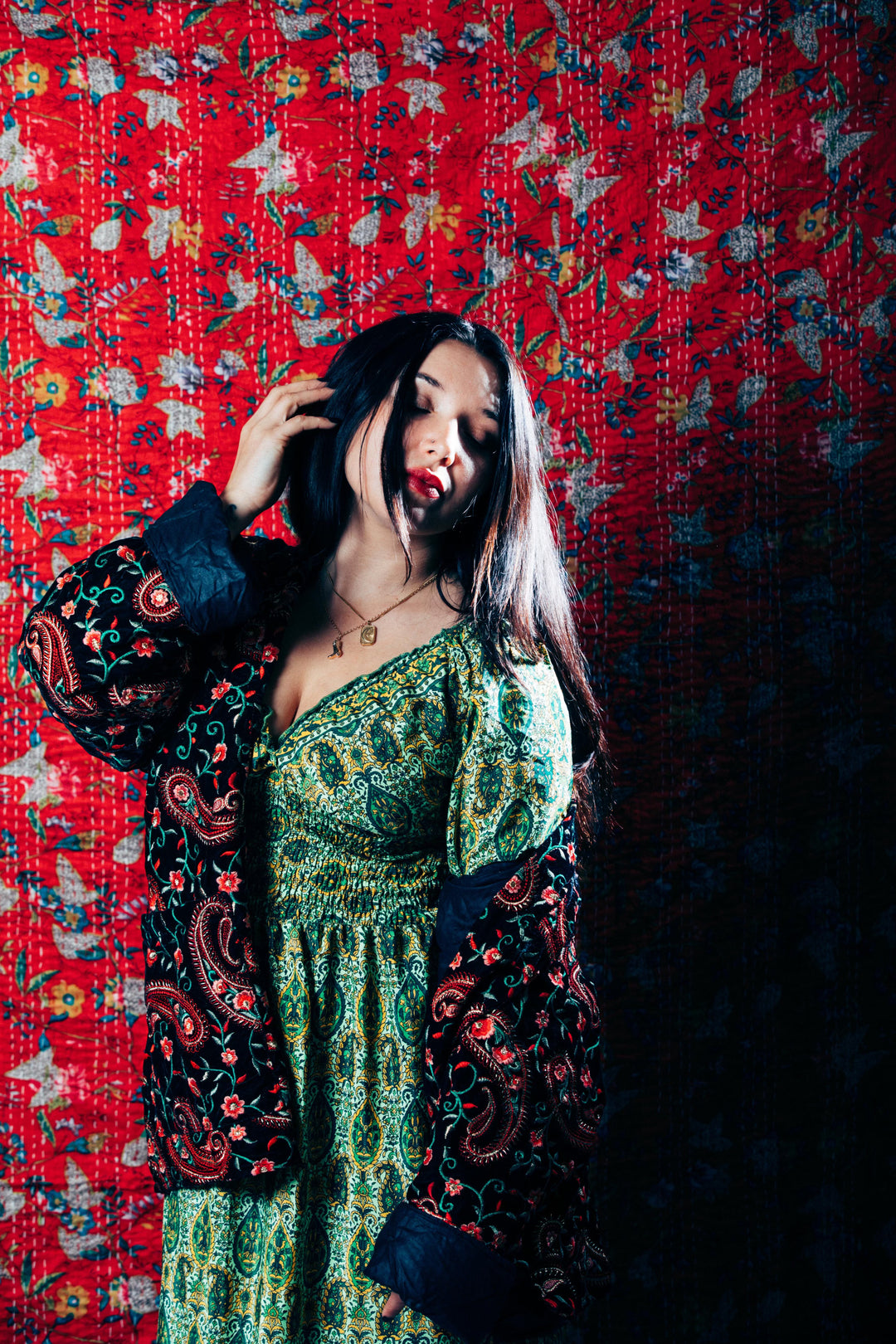 Velvet Paisley Jacket