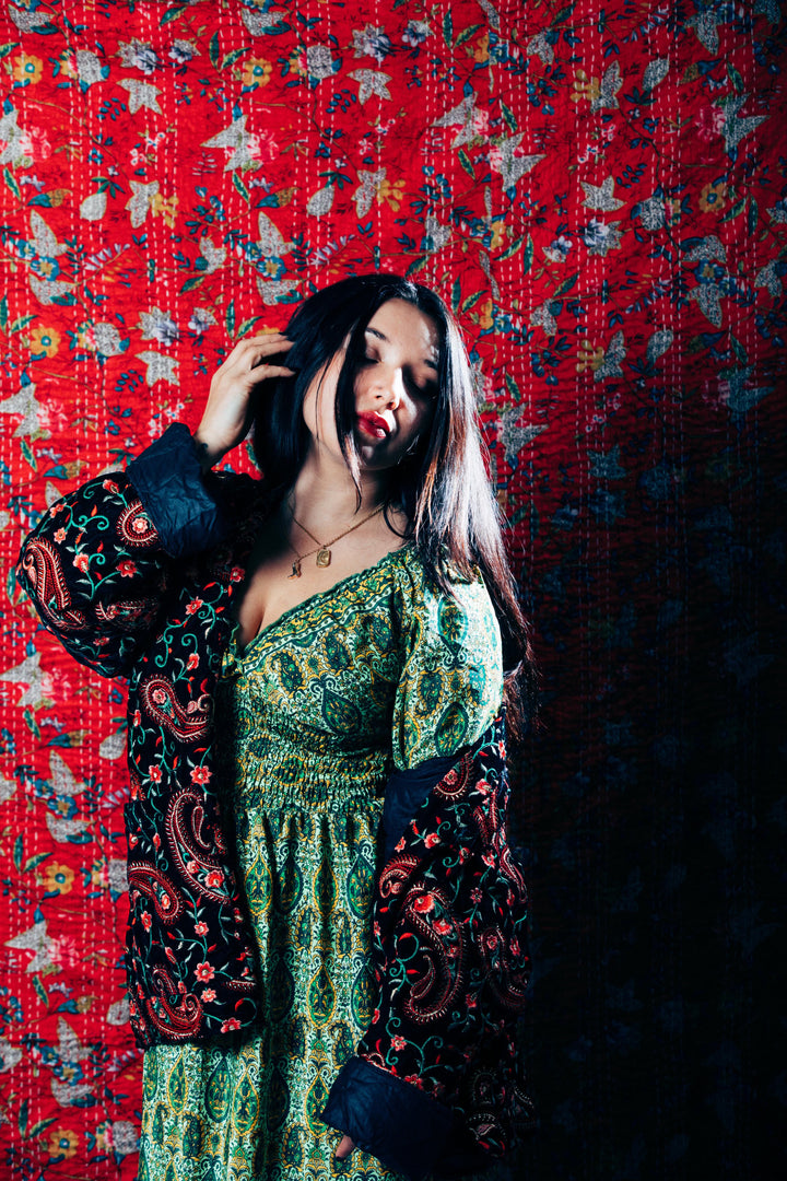 Velvet Paisley Jacket