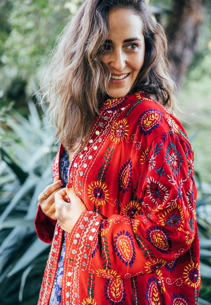 Lassanai Jacket ~ Red