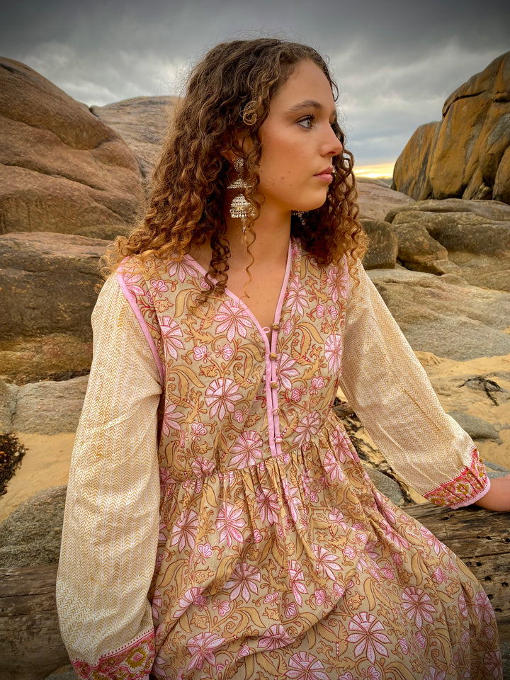 Banksia Dress ~ Citrus