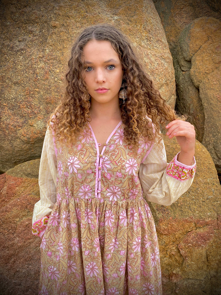 Banksia Dress ~ Citrus