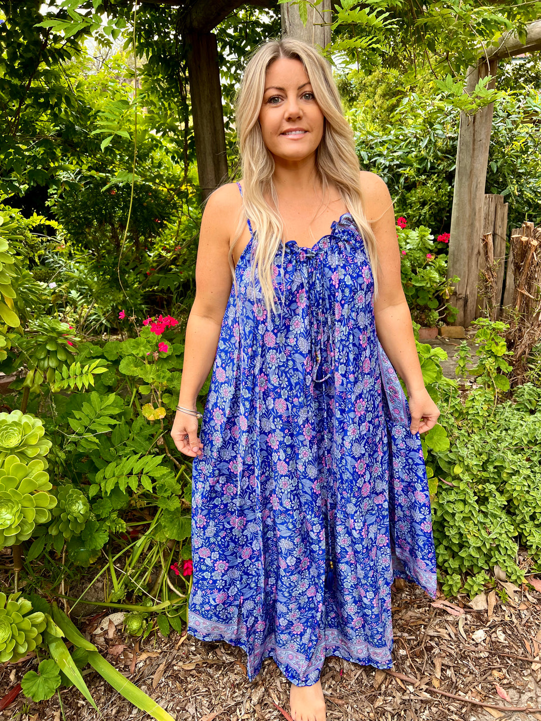 Iris Sun Dress ~ Violet