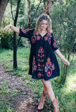 Load image into Gallery viewer, Mexico Dress ~ Black
