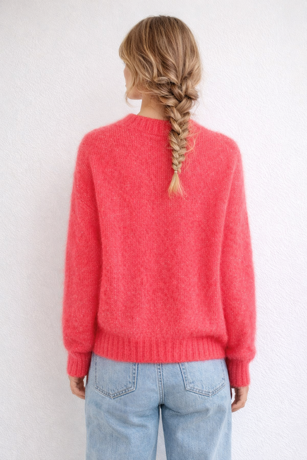 Mohair knit - Cherry Blossom